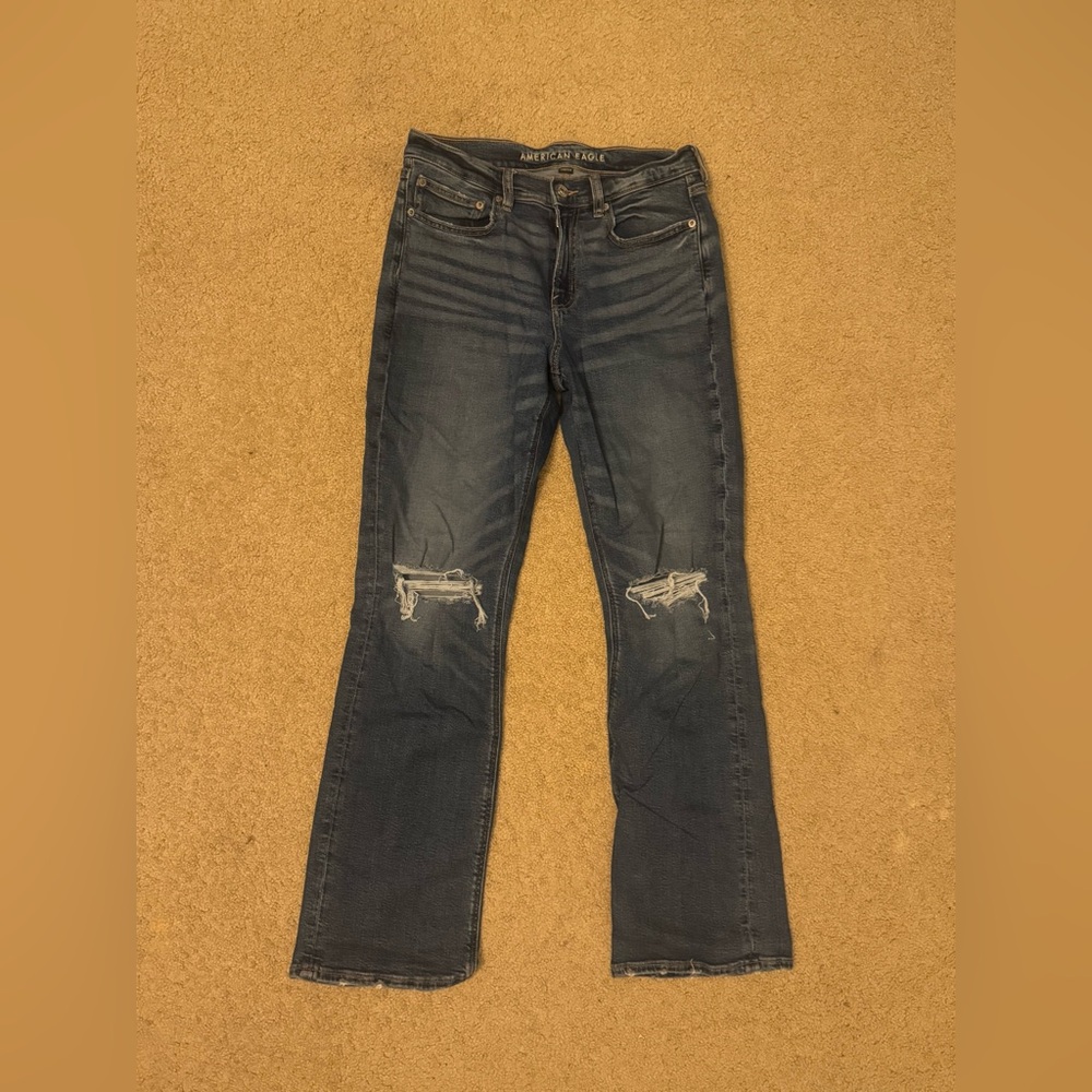 American Eagle Outfitters Dark Blue 90’s Bootcut Jeans